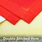G128 - Christmas Garden Flag, Christmas and Winter Themed Decorations - Welcome Quote with Red Poinsettia Flower, Rustic Holiday Seasonal Outdoor Flag 12x18 Inch